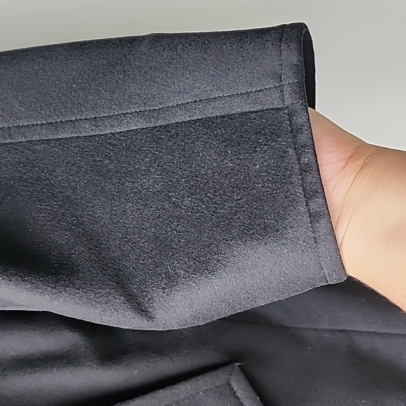 Vintage Sergio Benetti All Cashmere Oversized Double Breasted Long Coat Jacket - Picture 3 of 7